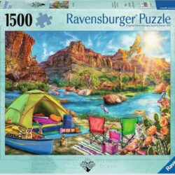 Canyon Camping (1500 Piece Puzzle)