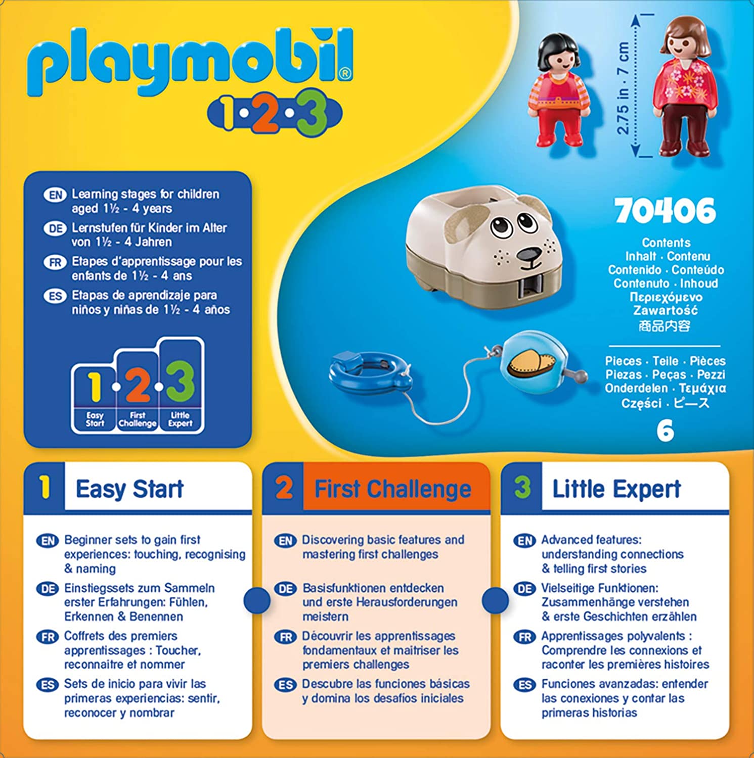 Playmobil 123 Dog Train Car - Toy Box Michigan visit us for all Playmobil  123 toys