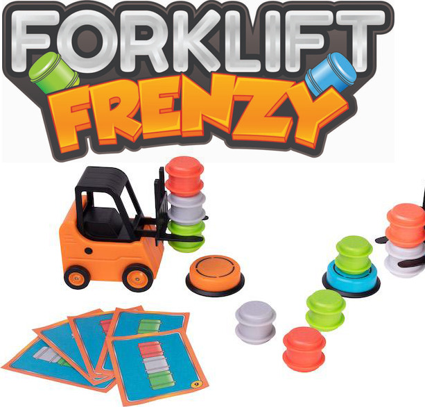 Engineer Forklift Transport Game, Forklift Frenzy - 2-Player Stack
