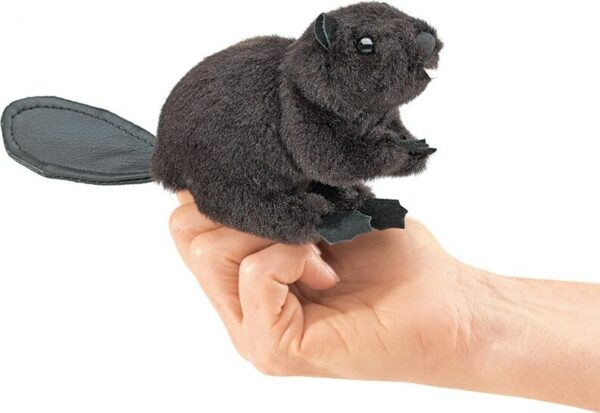 Mini Beaver Finger Puppet