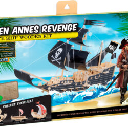 Queen Annes Revenge Wood Ship
