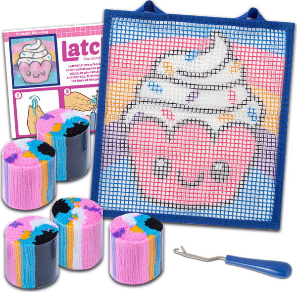 LatchKits® Cupcake Latch Hook Kit
