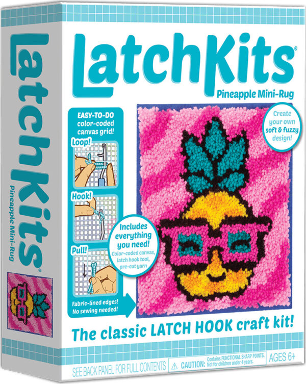 LatchKits® Pineapple Latch Hook Kit