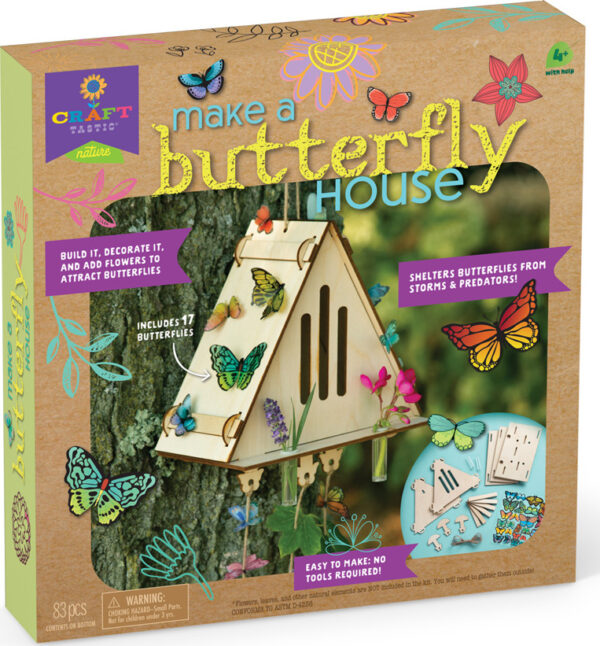 Craft-Tastic® Nature Make A Butterfly House