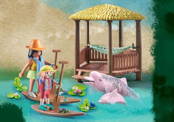 Playmobil Wiltopia - Paddling Tour with River Dolphins