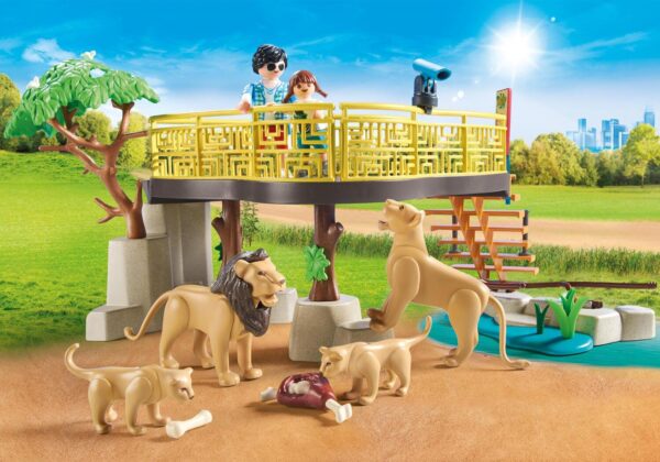 Playmobil Outdoor Lion Enclosure