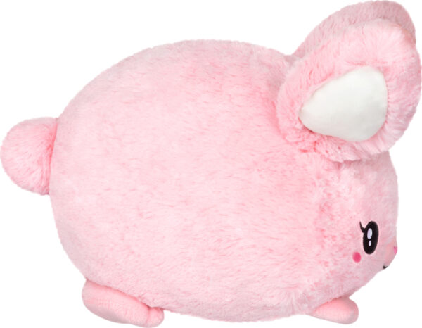 Mini Squishable Fluffy Bunny-Pink