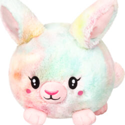 Mini Squishable Fluffy Bunny - Pastel Tie Dye