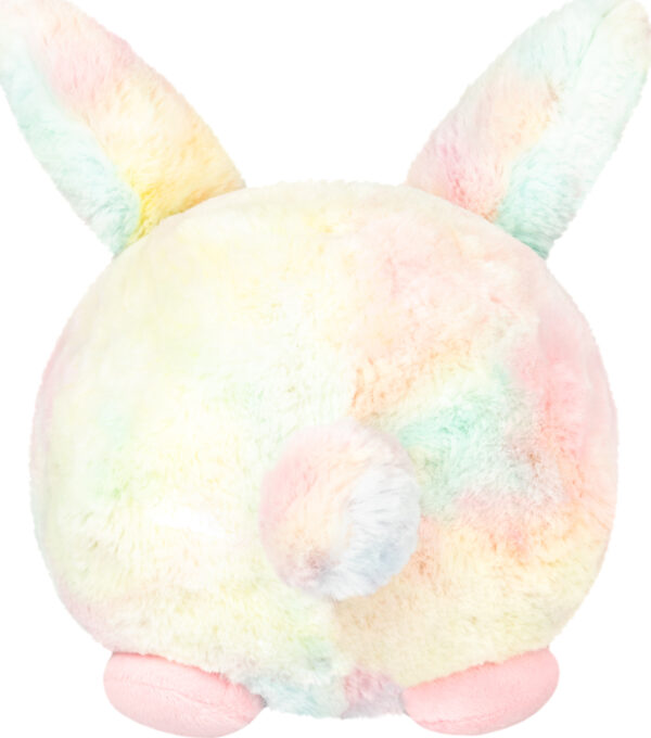 Mini Squishable Fluffy Bunny - Pastel Tie Dye