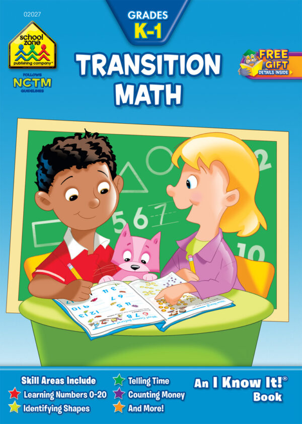 Transition Math Grades K-1 Workbook