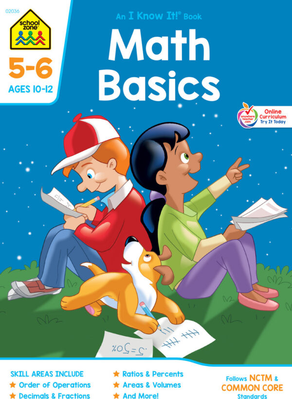 Math Basics Grades 5-6 Workbook