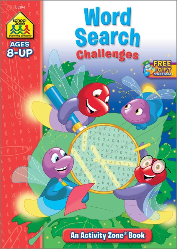 Word Search Challenges Ages 8-Up
