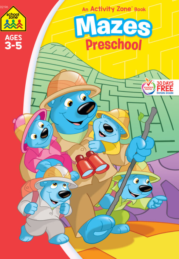 Mazes Preschool Workbook