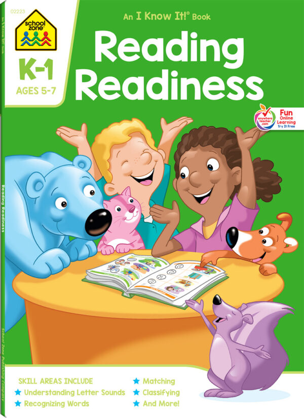 Reading Readiness Grades K-1 Workbook
