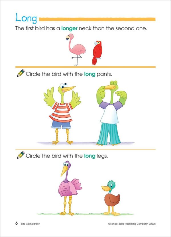 Preschool Basics Workbook (64 Pages)