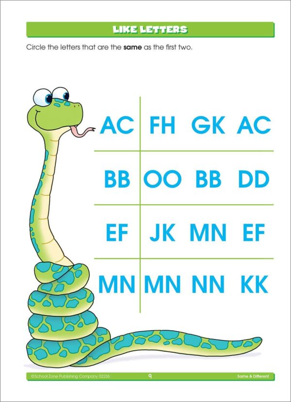 Kindergarten Basics K Ages 5-6