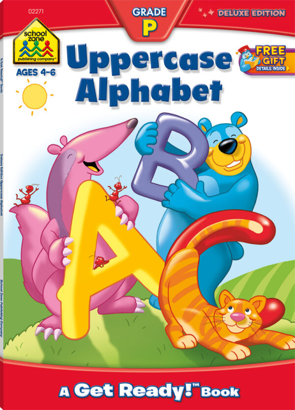 Uppercase Alphabet Preschool Workbook (64 Pages)