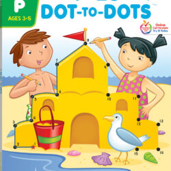 1-25 Dot-to-Dots Preschool Workbook (64 Pages)