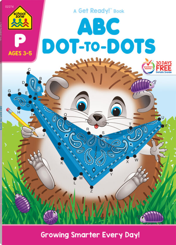 ABC Dot-to-Dots Preschool Workbook
