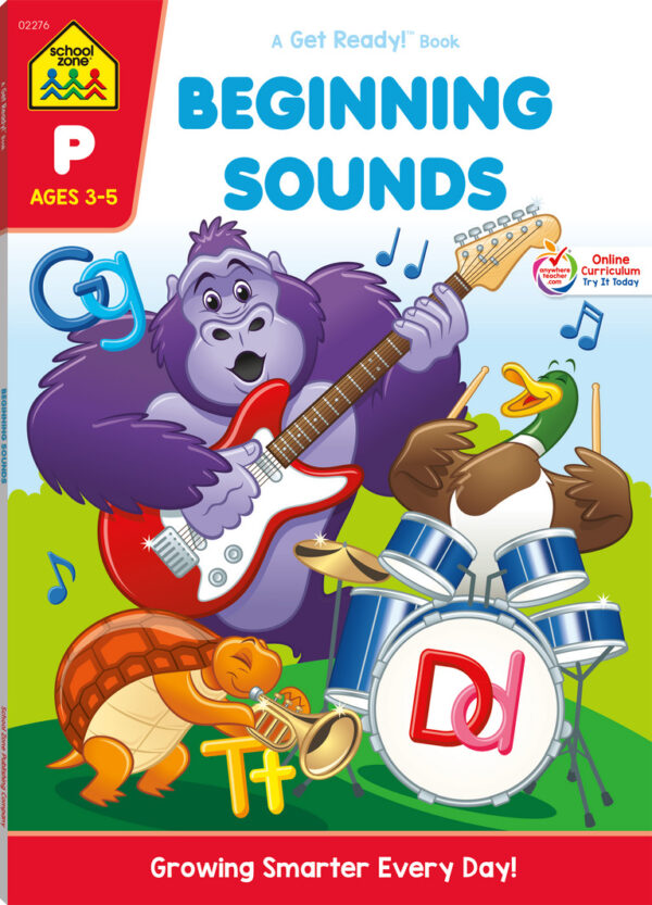 Beginning Sounds Preschool Workbook