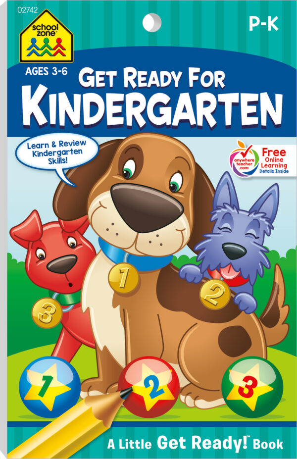Get Ready For Kindergarten Grades P-K Workbook