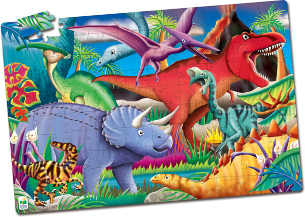 Puzzle Doubles - Glow In The Dark - Dino