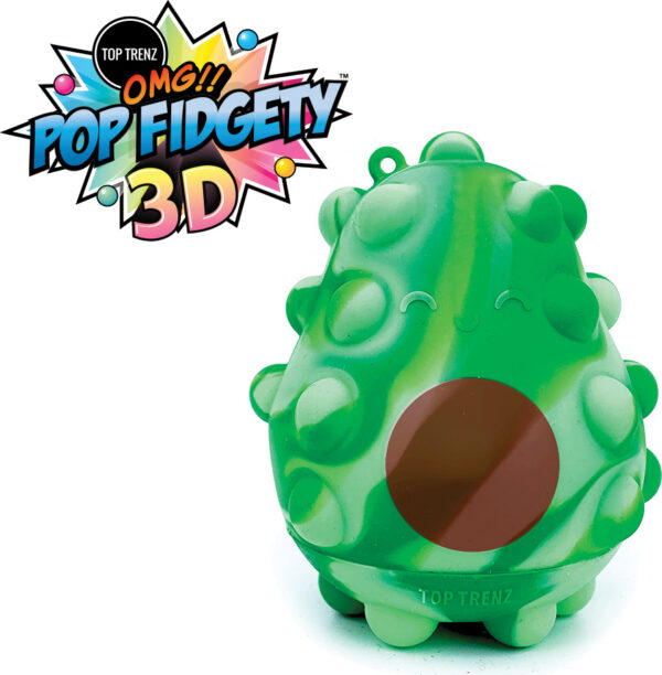 OMG Pop Fidgety 3D - Avocado Ball