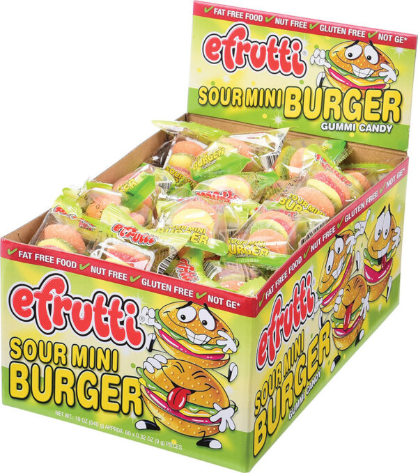 Efrutti® Sour Mini Burgers