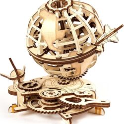 UGears Globus Wooden 3D Globe Model