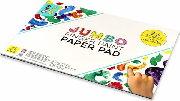 iHeart Art JR Jumbo Finger Paint Paper Pad