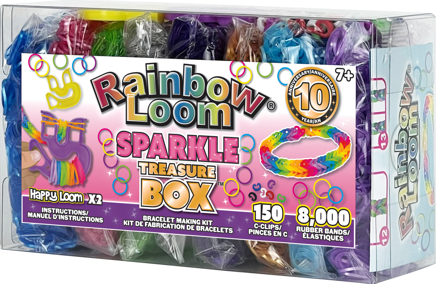 Rainbow Loom Treasure Box - Sparkles - A2Z Science & Learning Toy