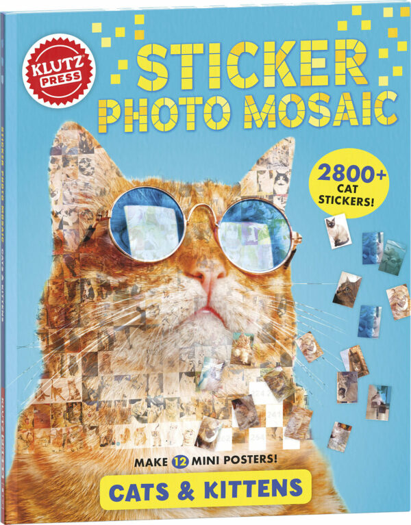 Sticker Photo Mosaic: Cats & Kittens