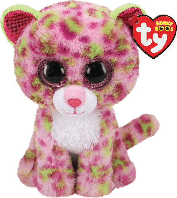 Lainey, Pink and Green Leopard