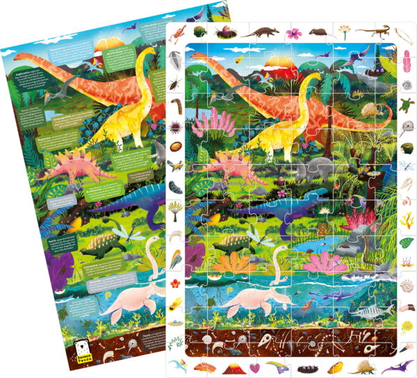 Observation Puzzle Dinosaurs