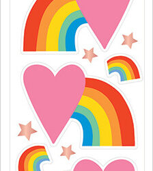 Stickers - From The Heart (2x8)