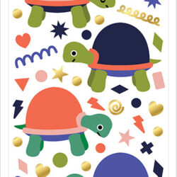 Stickers - Turtley Awesome (3x7)
