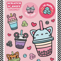 Stickers - Bubbly Best-Teas Scratch 'n Sniff
