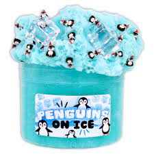 Toy Box Michigan - Kawaii Melted Snowman Clear Slime Michigan's #1 slime  store