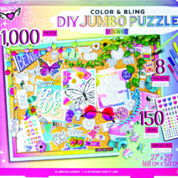 Color & Bling This DIY 1000pc PUZZLE