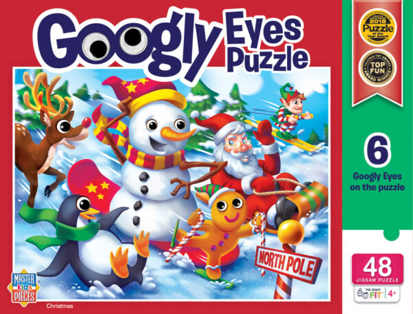 Googly Eyes - Christmas 48 Piece Puzzle