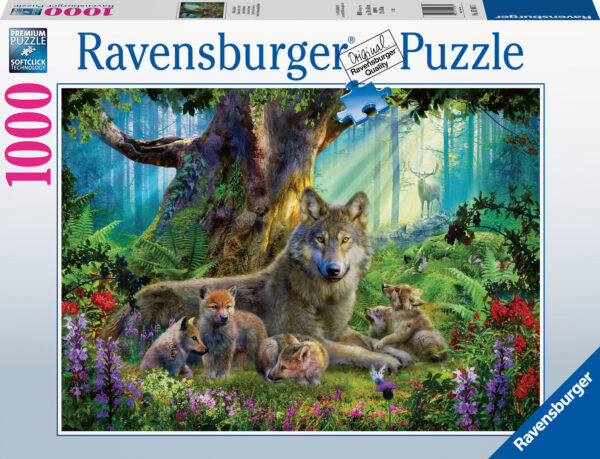 Wolves in The Forest (1000 pc Puzzle)