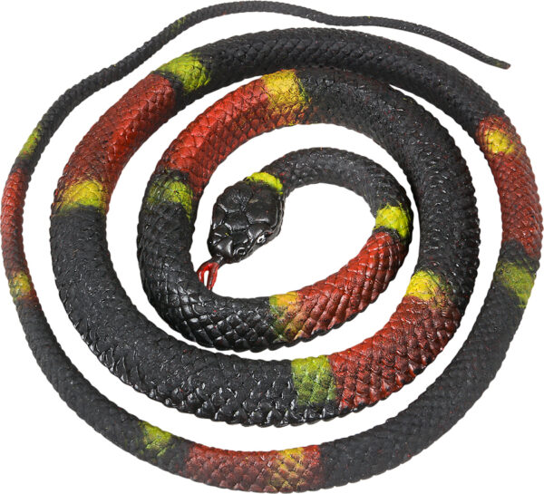 48" Rubber Eastern Coral Snake