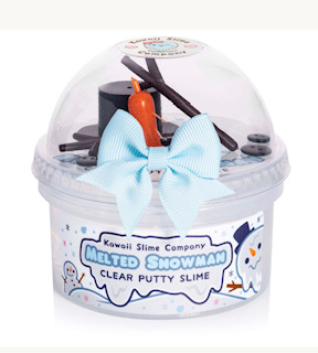 Toy Box Michigan - Kawaii Melted Snowman Clear Slime Michigan's #1