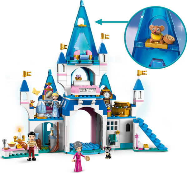 LEGO® Disney Cinderella & Prince Charming's Castle Set