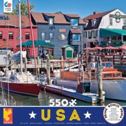 Around The World Usa - Newport, Ri - 550 Piece Puzzle