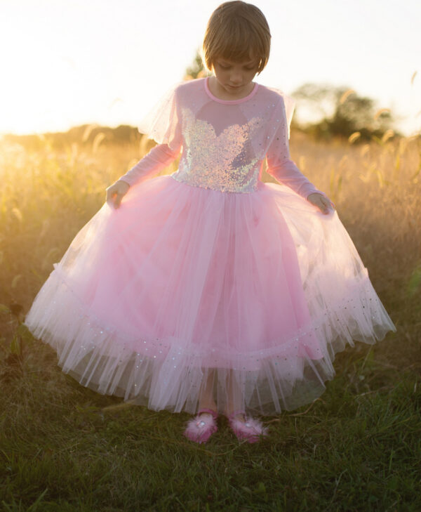 Elegant In Pink Dress (Size 5-6)