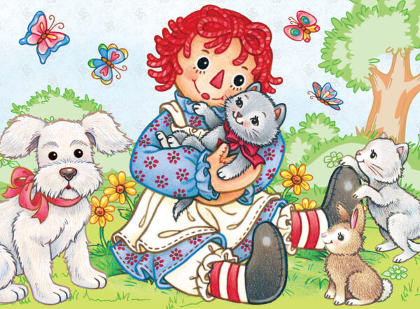 Raggedy Ann and Andy - Best Friends 60 Piece Puzzle