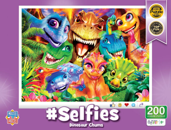Selfies - Dinosaur Chums 200 Piece Puzzle