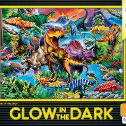 Glow in the Dark - King of the Dinos 60 Piece Puzzle