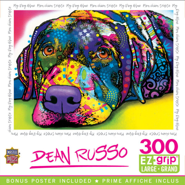 Dean Russo - My Dog Blue 300 Piece EZ Grip Puzzle